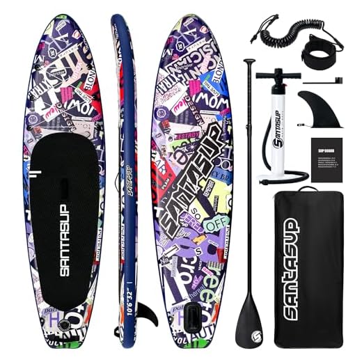 10'6"Inflatable Stand Up Paddle Board for Men,Sup Boards with SUP Accessories for Beginners