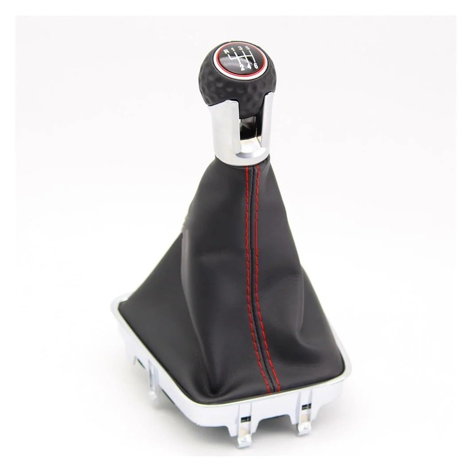 SAUANMNKTP Gearshift Knob for VW for Tiguan 2007-2011 Car-Styling 6 Speed Gear Stick Shift Knob