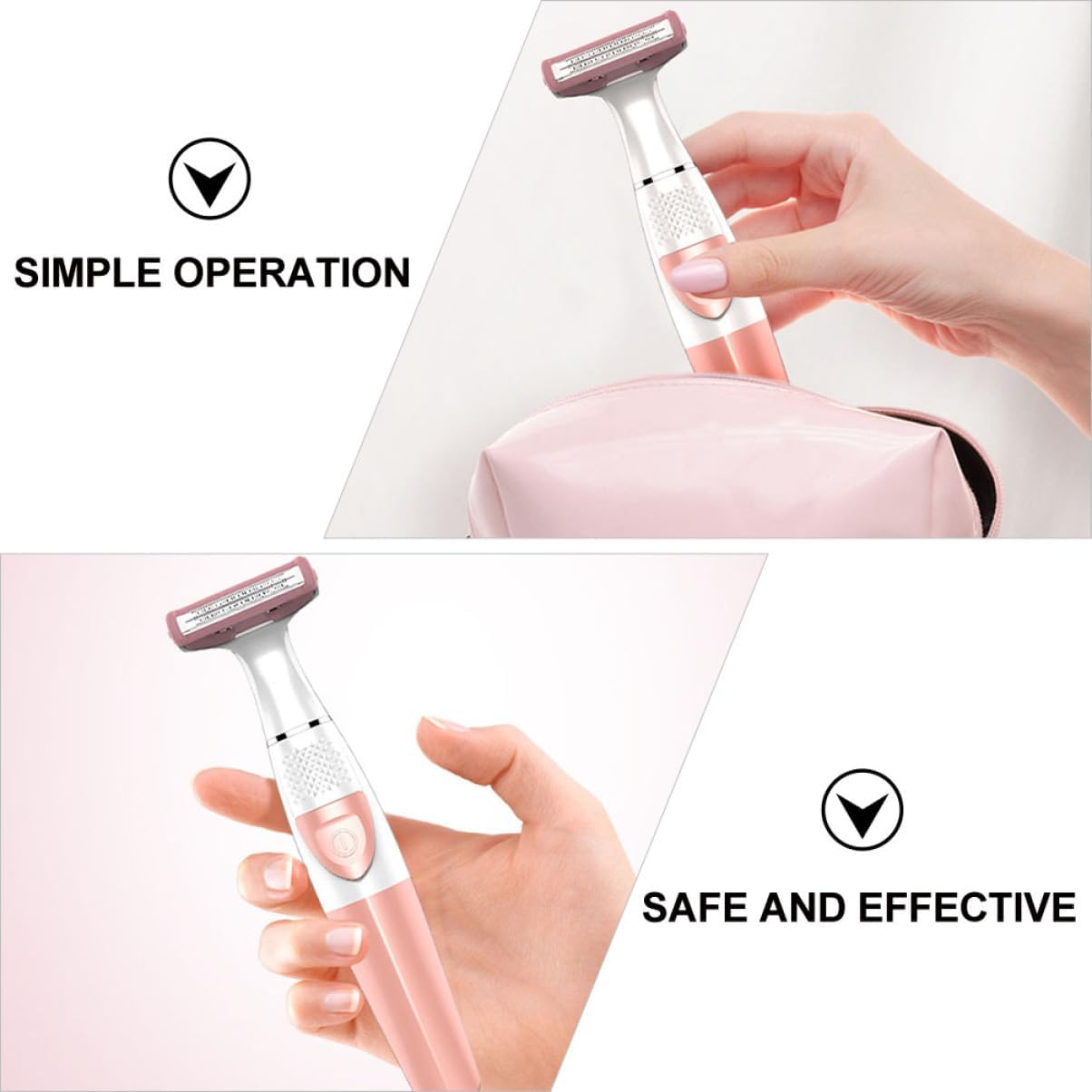 Electric Razor for Women Hair Trimmer Hair Removal for Legs Underarms Rechargeable