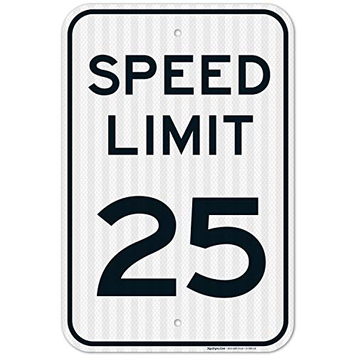 Sigo Signs 12x18 Speed Limit Sign