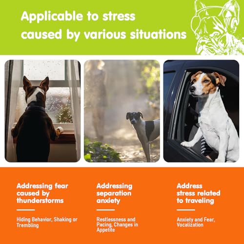 Image of Zingly Calming Chews for Dogs Calming Treats Chews - Anxiety Relief Treats, Separation Anxiety Relief for Dogs Calming Treats Pet Calming Care Chews for Anti Anxiety Dogs, Chicken, 30 Counts1