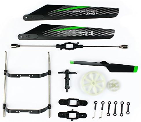 GOMYRC Main Blade Undercarriage Tail Blade Quick Wear Parts for Wltoys V912 Helicopter