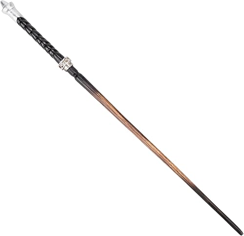 Vista 32 de Cottage Garden Aristocrat Fire - Varita mágica coleccionable de resina de 13.75 pulgadas para cosplay