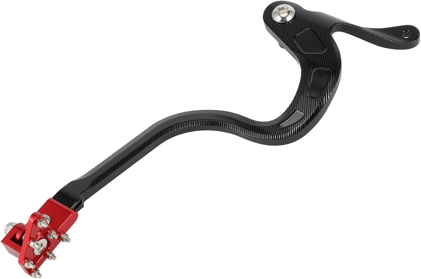 Dirt Bike Rear Brake Pedal Foot Brake Lever CNC Foldable for CRF125F CRF125FB Big Wheel CRF125 2014-2025 Red