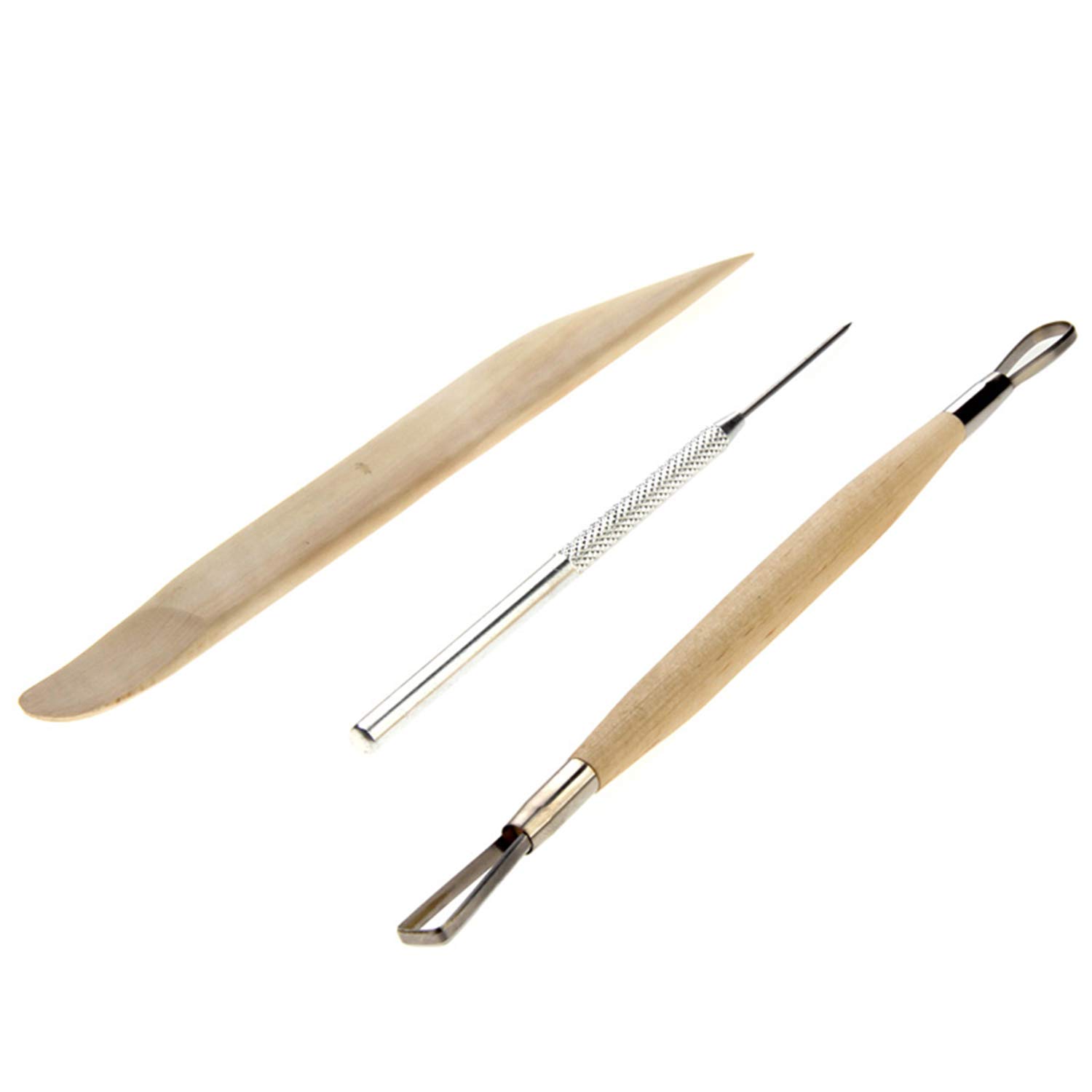 HURRISE Lot De 4 Outils De Découpe En Argile En Fil D'Acier Inoxydable Pour Artistes En Argile