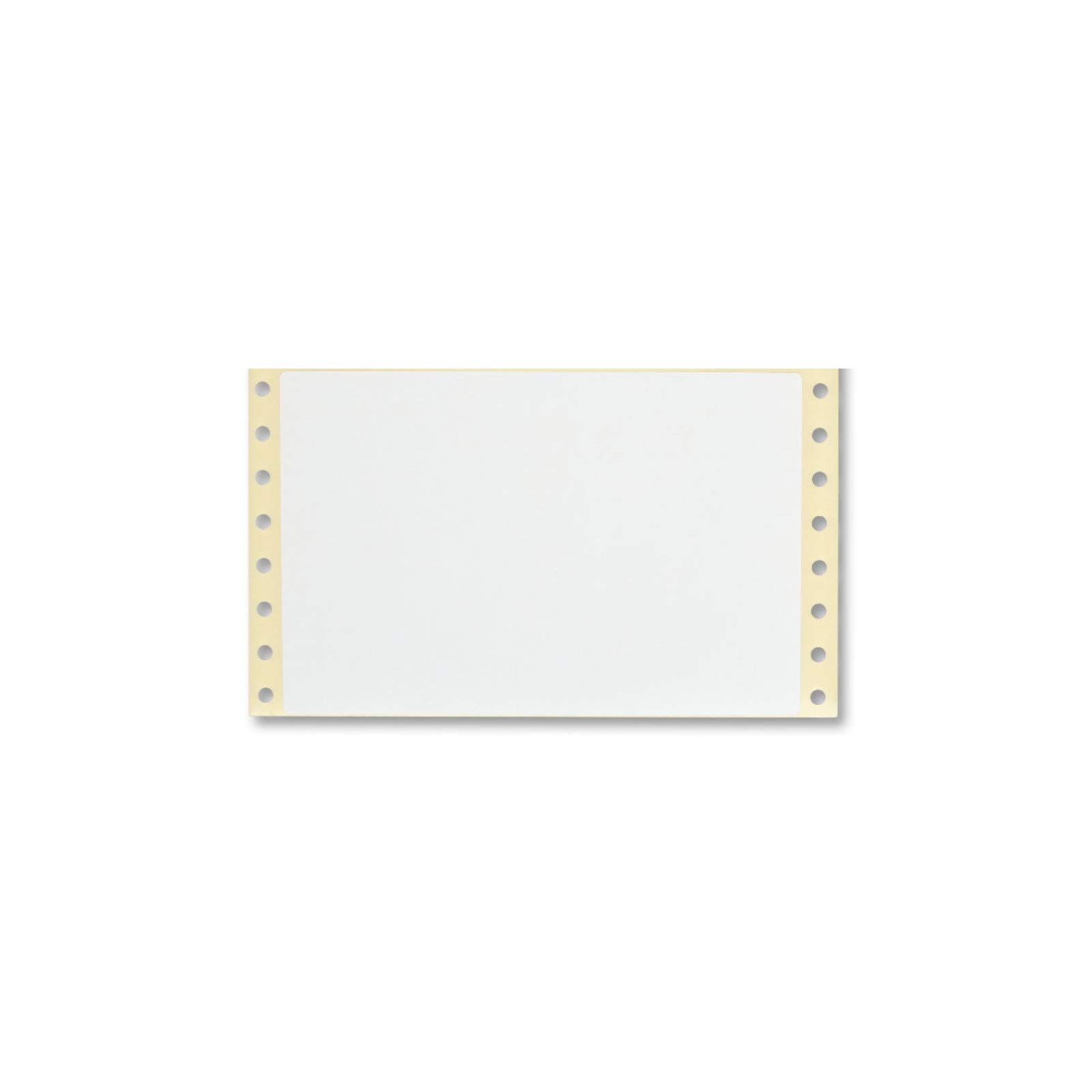 Endlosetiketten Computeretiketten Lochrandetiketten 148,6x99,6mm 1500 Stück endlos selbstklebend weiß