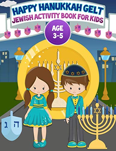 Happy Hanukkah Gelt: Jewish Activity Book For Kids