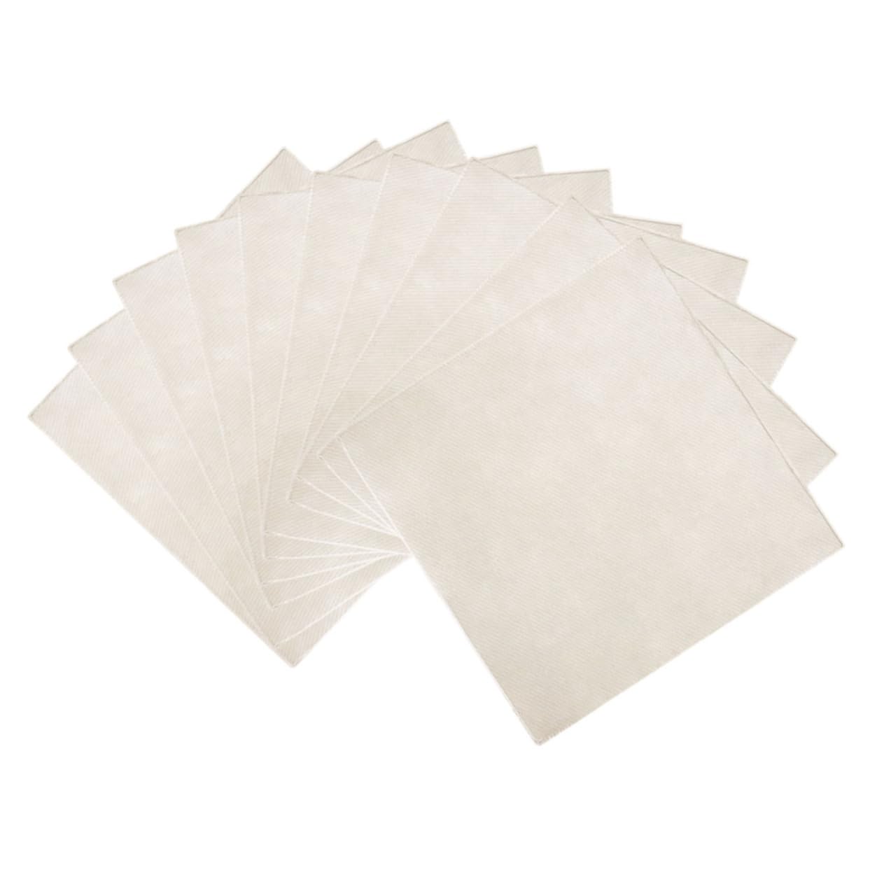 HAKIDZEL 10 Pack Reusable Cheese Cloths 50x50cm Straining Filtering Fabric for Cheese Butter Nut Milk Yogurt Making
