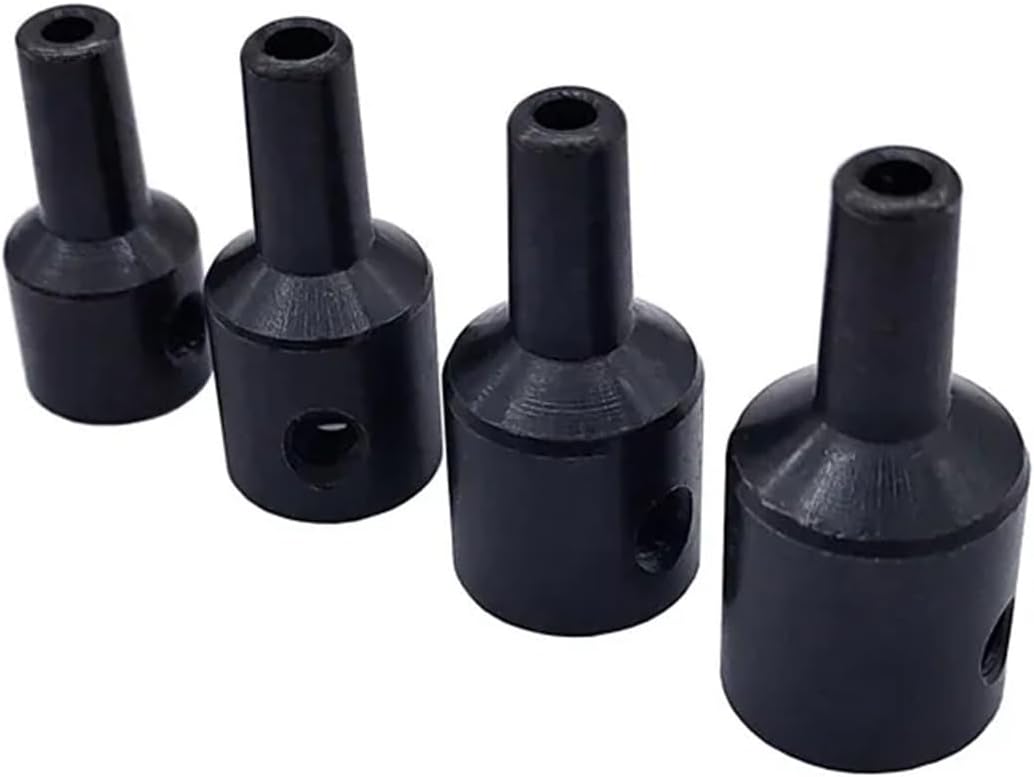 3PCS Jt0 Drill Chuck Adaptor Connecting Rod Shaft Sleeve Steel Copper Coupling 4mm/5mm/6mm/8mm