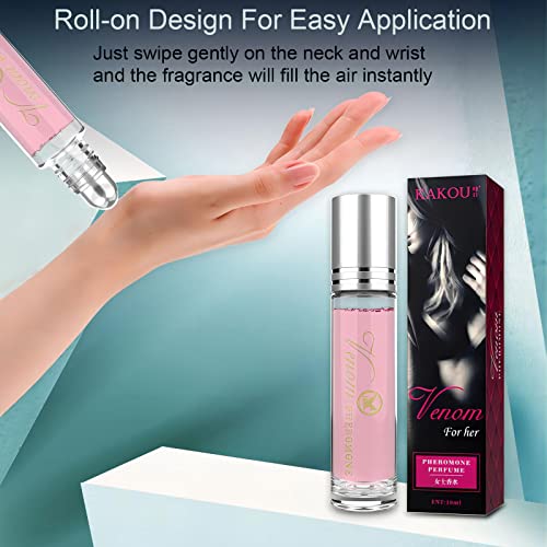 2Pcs Pheromone Perfume,Pheromone Perfume For Women,Long Lasting Pheromone Perfume,Portable Pheromones Roll On Perfume Long Lasting Women #TOP4