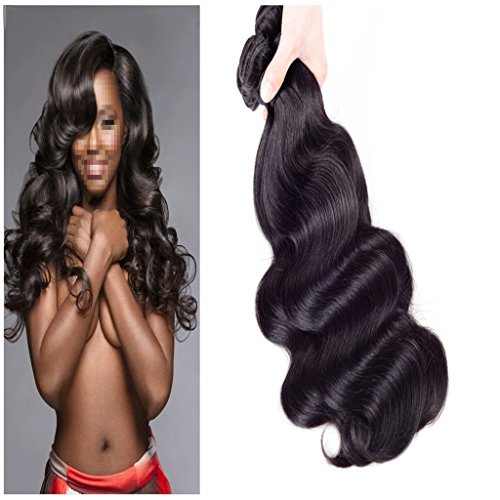 Miniatura 3 de Ruiyu 8A grado malasia pelo virginal paquetes armadura del pelo humano extensiones de cabello humano onda del cuerpo trama color natural 10 pulgadas