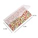 CCINEE 3D Fruit Nail Slices,Assorted Polymer Clay Slime Slices Bulk for DIY Crafts Supplies,4000PCS,1/4 Inch