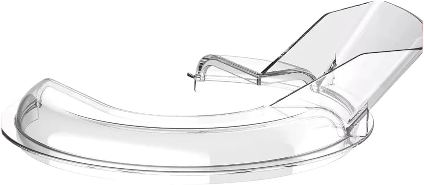Compatible for Tilt-Head Stand Mixers, 6QT Splash Guard with Pouring Shield