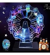 Amazon｜テキーラ観覧車 バーホテルled酒棚の表示棚 led酒グラス観覧車