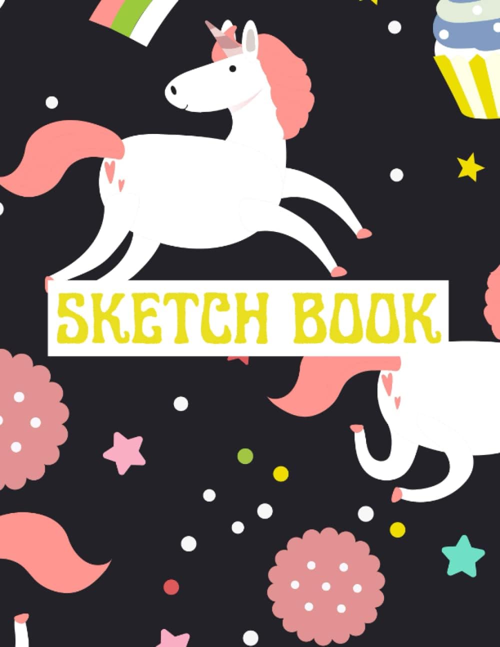 Unicorn Sketchbook: A perfect Unicorn Lovers Sketchbook with Blank Paper for Drawing, Writing, Painting, Sketching or Doodling. Funny Gift For Unicorn ... sketch Book For Kids |8.5x11 inches 120 Pages
