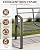 U-MAX Aluminum Patio Furniture Set 7 Seats, Modern Furniture Clearance with Coffee Table & Side Table, Patio Conversation Sets with Deep Cushions for Lawn, Garden, Porch, Balcony, Dark Grey
