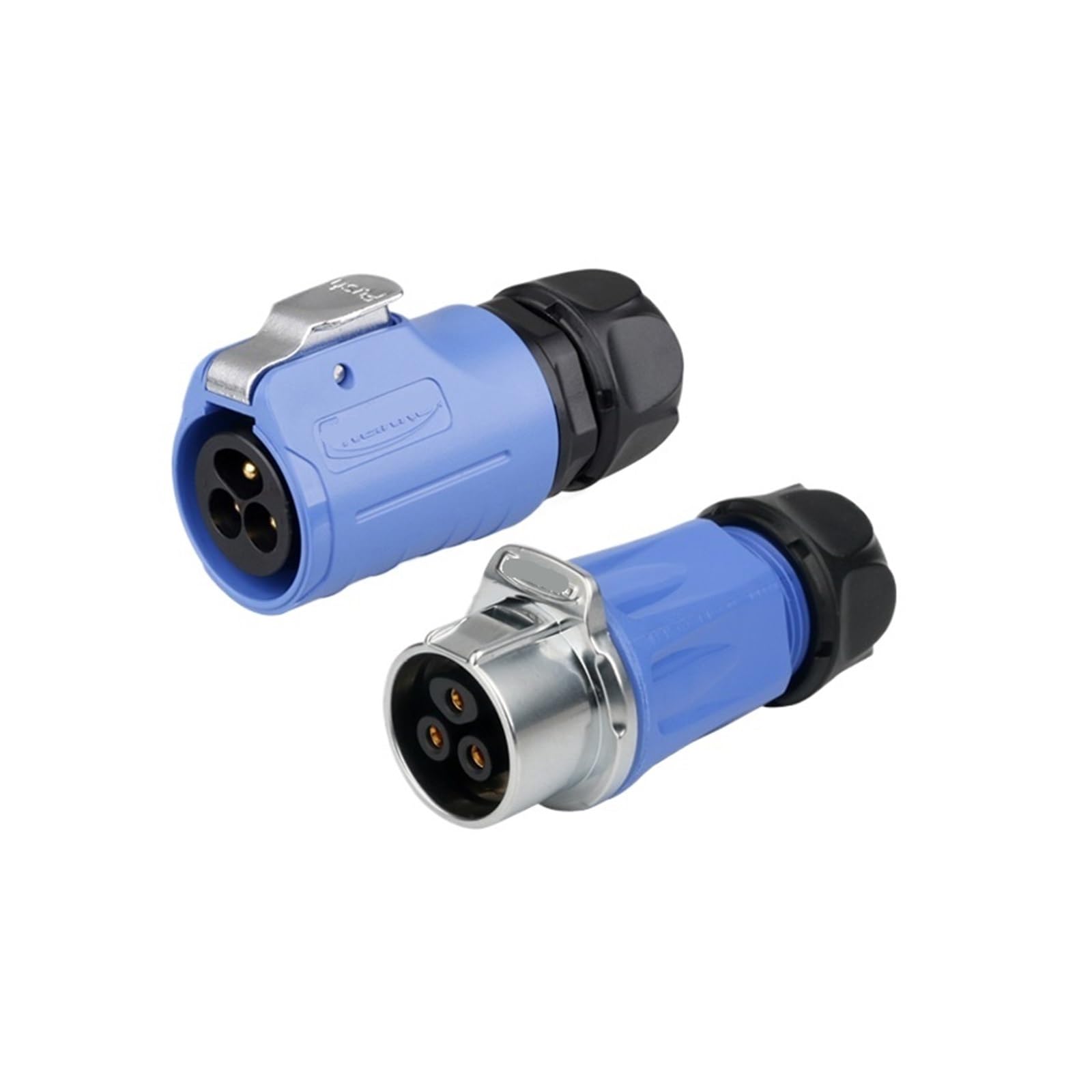 Conector de aviación LP20 de 3 núcleos para montaje rápido de pantallas LED de exterior