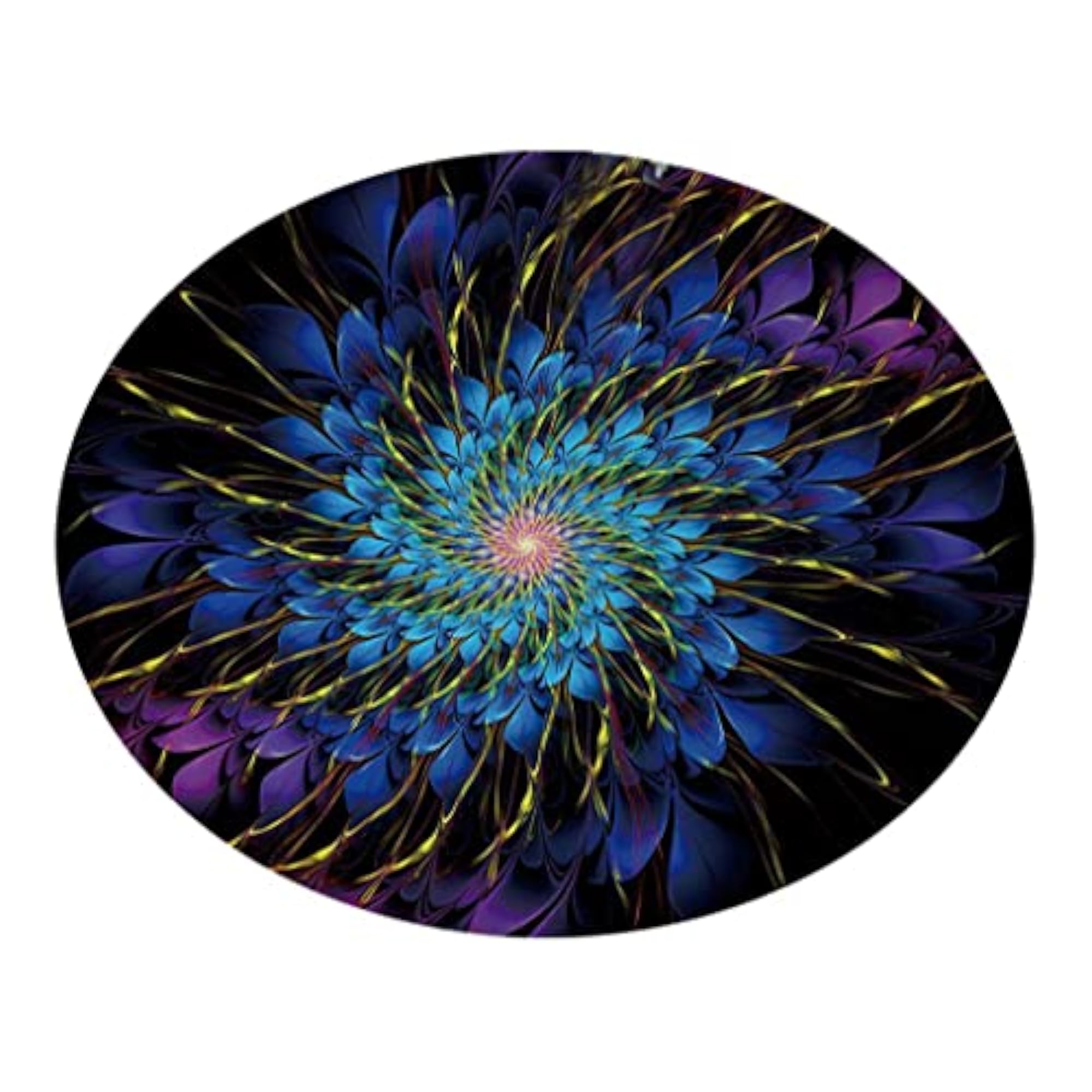 Waterproof Stretch Round Table Cover with Coloured Lights