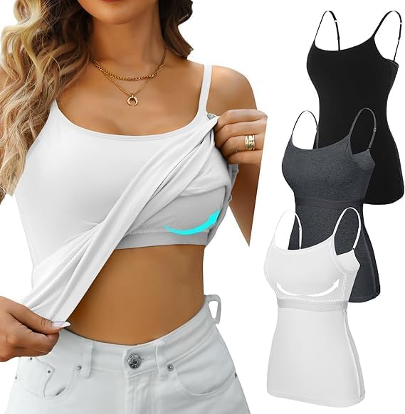 Padded Camisole for Girls | Flat Padding | Beginners/Teenager Inner for Puberty Cami | Slip with Adjustable Straps (Pack-of-1)-image-5