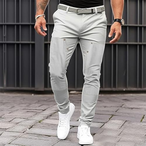 Jogging cargo homme coupe ajustée extensible et confortable - 2
