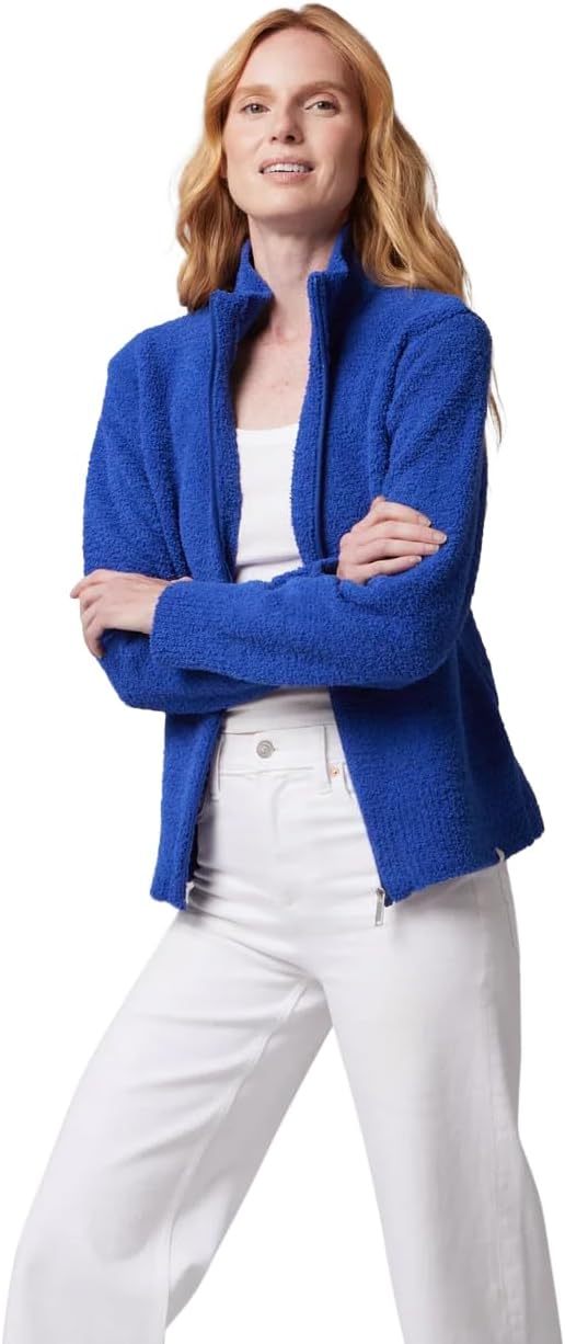 KASHWÉRE Women's Full Zip Solid Sport Jacket
