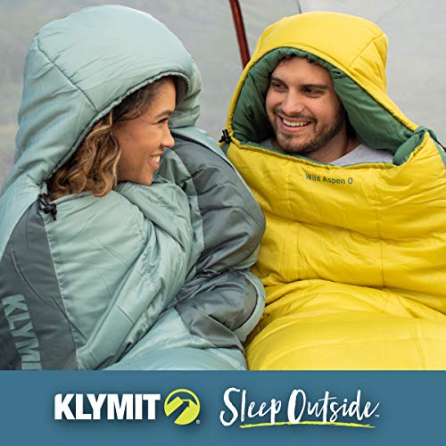 Klymit Wild Aspen Bolsa de Dormir Ligera Momia Grande para Camping de Clima Frío, Senderismo, Mochilero miniatura 7