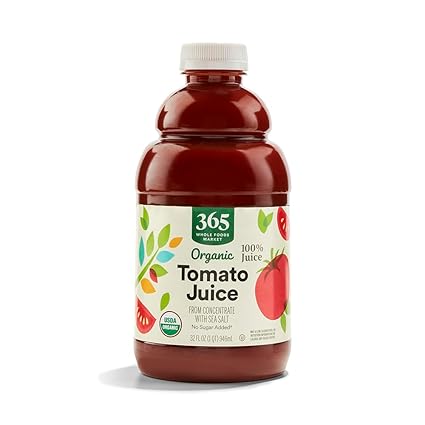 365 by Whole Foods Market, Organic 100% Juice, Tomato, 32