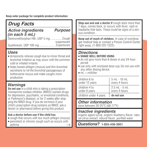 Genexa Kids' Liquid Cough & Chest Congestion Medicine thumb #8