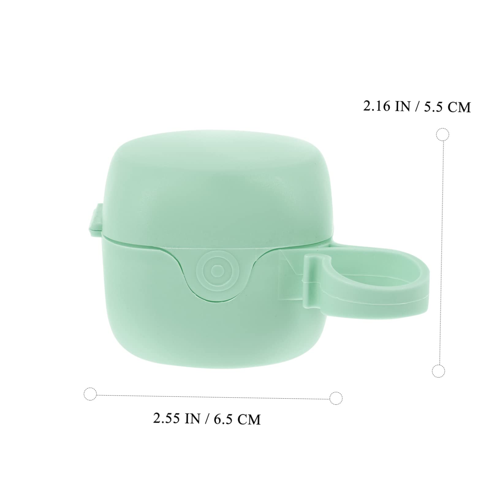 GLSTOY 5pcs Holder Case for Newborn Portable Pacifier Box Compact Design Safe Durable Perfect for Traveling