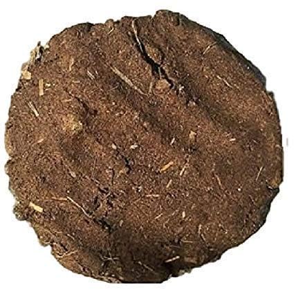 Image of Ambika Puja Ghar Pure & Original Desi Cow Dung Cake for Havan Puja Yagya | 100% Natural Organic Gobar Upla | Holy Cow Dung Cakes for Agnihotra, Homam, Religious Ceremonies (3 INCH BROWN, 120 Pieces)
