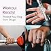 RingSkin Silicone Ring Protector - Engagement and Wedding Ring Protector for gym - Ring Guards for Ring Sizes 4-8 - Pack of 3 (Oura Ring Fit May Vary)