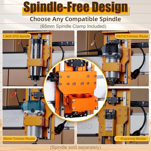FoxAlien XE-Ultra 8080 CNC Router