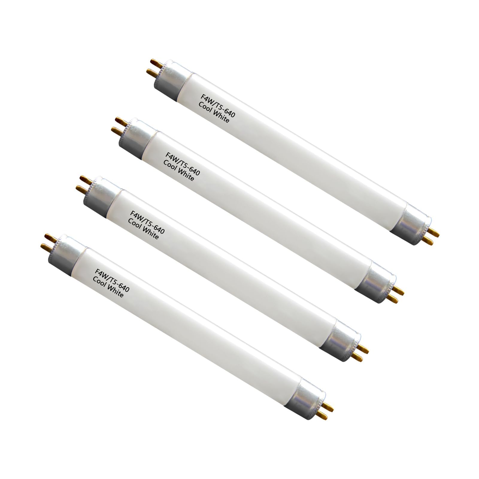 6'' F4T5/CW Under Cabinet Bulb,T5 4W Cool White Linear Fluorescent