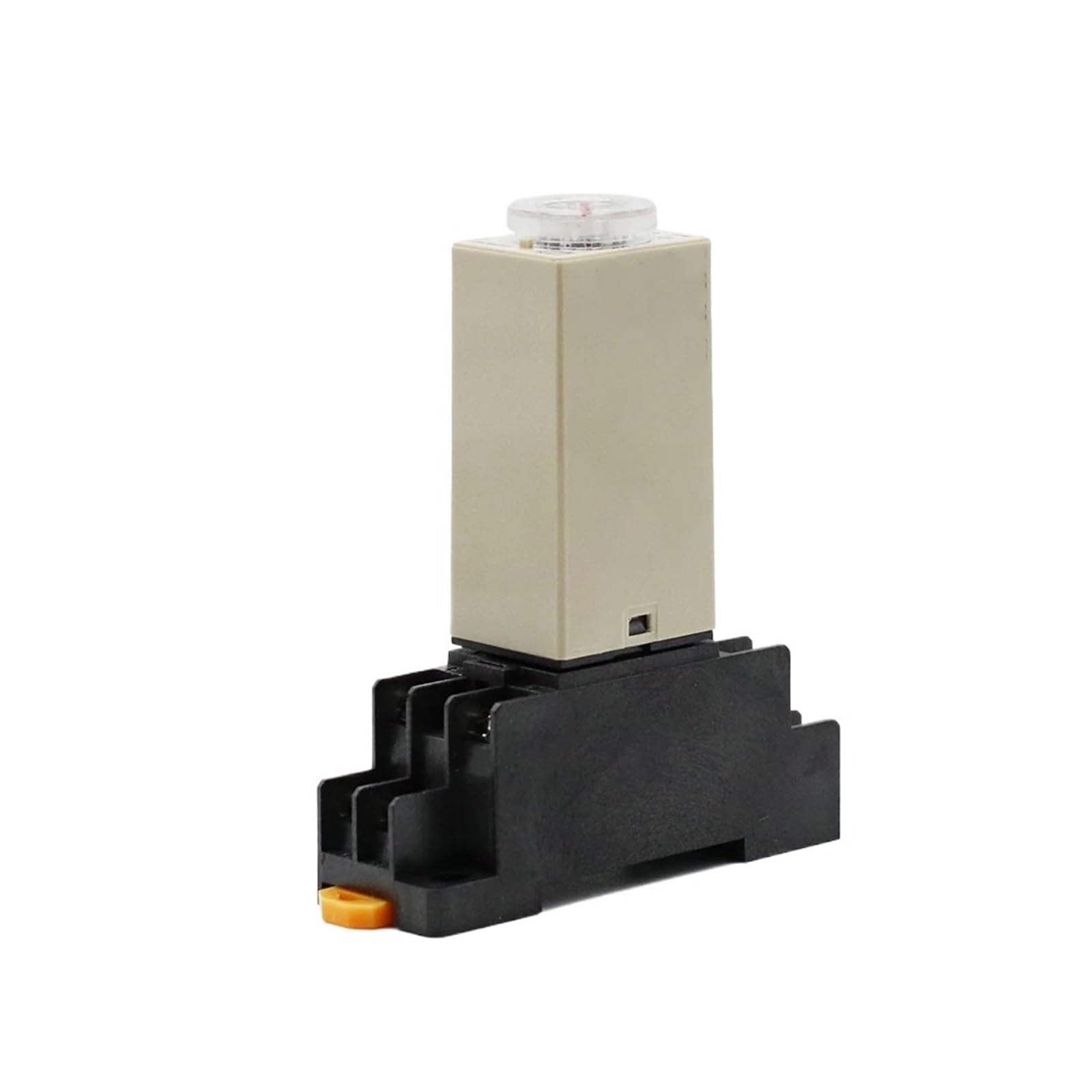 Minuterie réglable 30S-30M avec relais temporisé H3Y-2 multi-tension et socle PYF08A pour automatisme