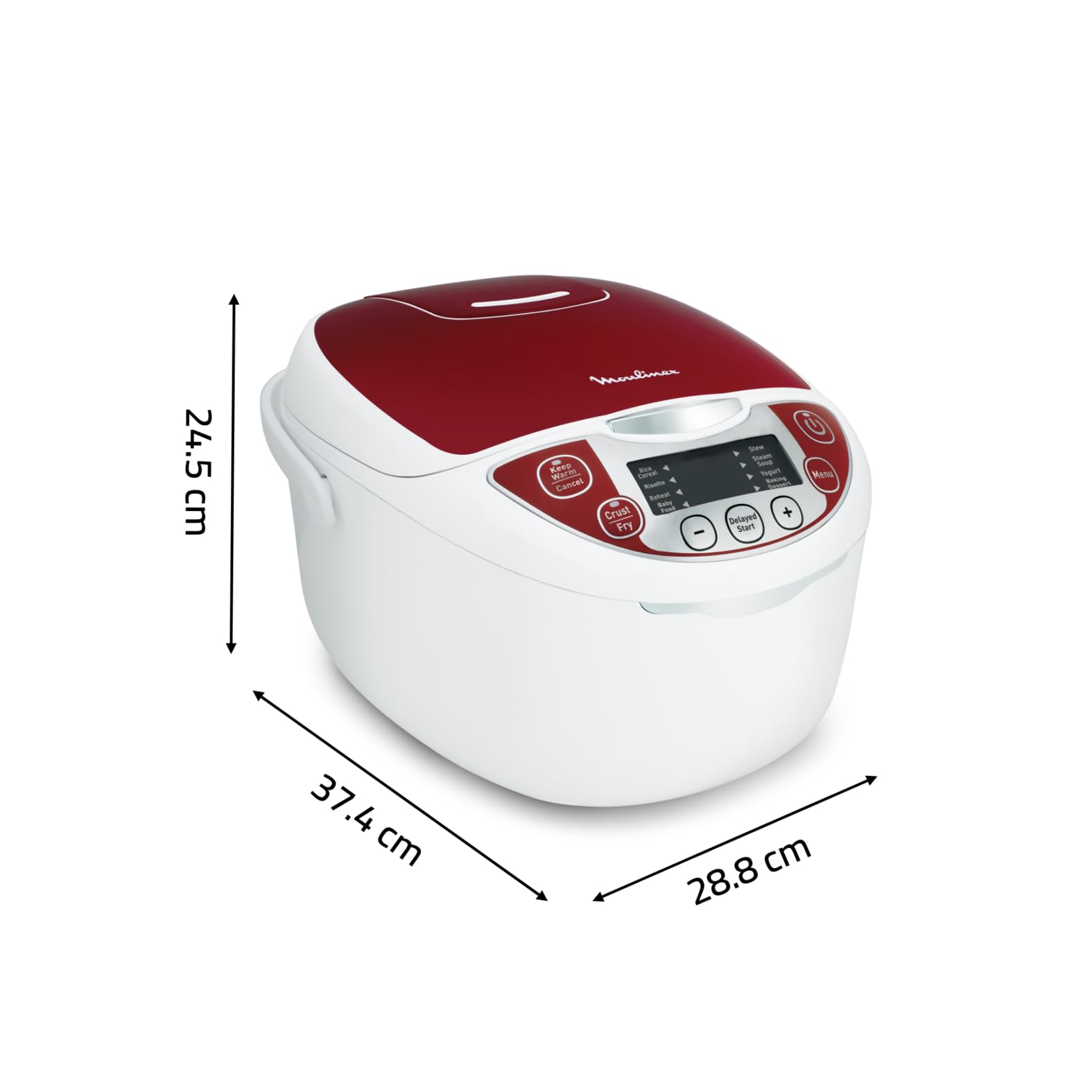 Moulinex Multicuiseur 5 L 750 W 12 programmes Cuisson vapeur Cuve antiadhésive amovible