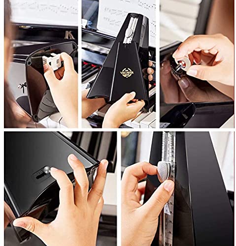 Rahungry Nouveau Métronome À Pendule, Beau Métronome Mécanique De Type Tour pour Guitare, Violon, Piano, Basse… - Les Beatles, Paul McCartney, John Lennon, RIngo Starr, George Harrison Rahungry Nouveau Métronome À Pendule, Beau Métronome Mécanique De Type Tour pour Guitare, Violon, Piano, Basse… – Image 5