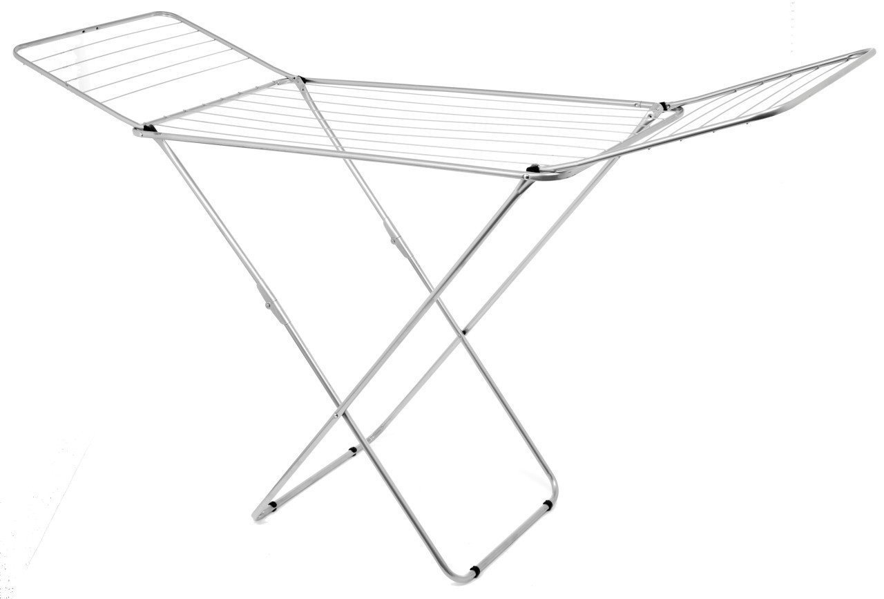 18m Stainless Steel Silver Clothes Airer/Drying Rack