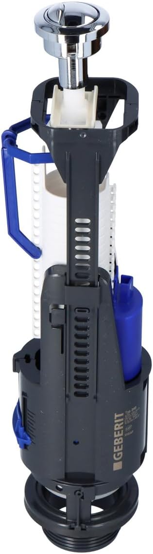 Geberit Float Valve Type 230, angled view showing flush mechanism