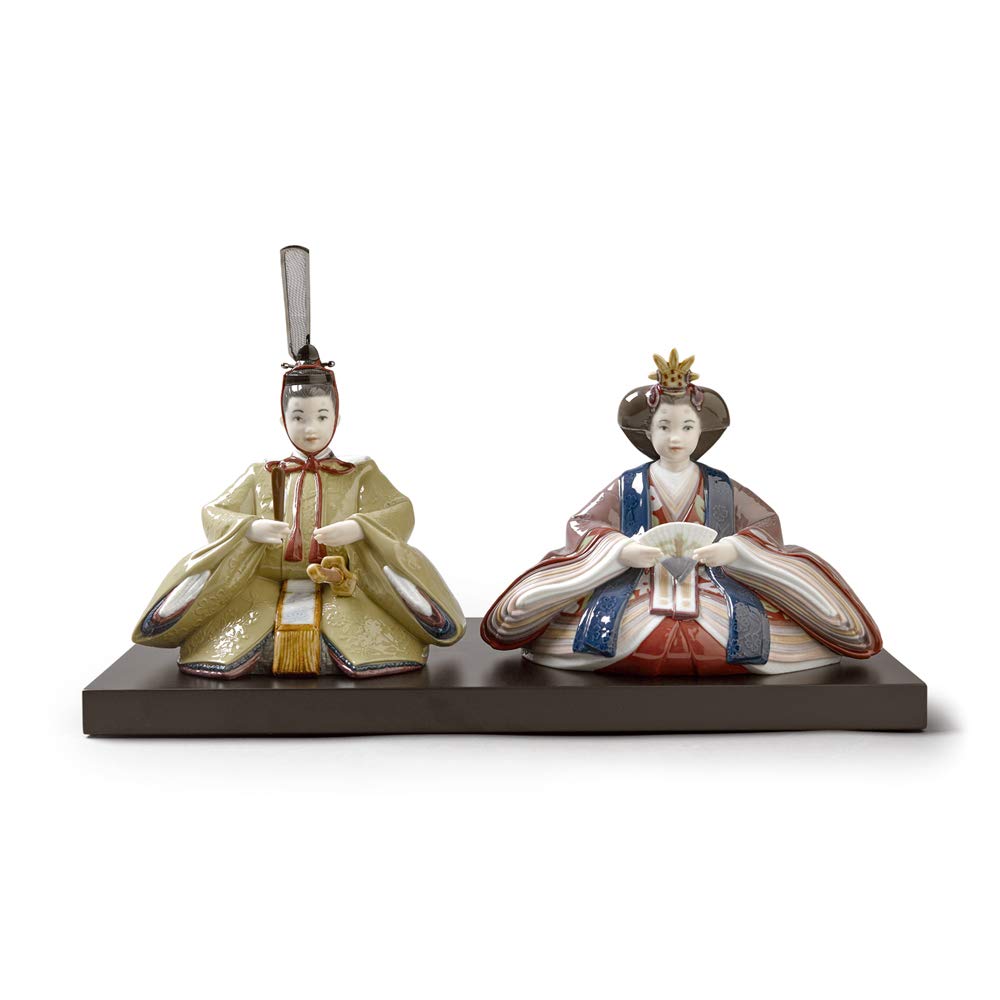 リヤドロ陶器人形 Amazon | リヤドロ LLADRO 雛人形(Brown) 01009373 陶器人形
