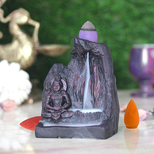 Aneco 180 Pieces Backflow Incense Cones 10 Mixed Natural Scents Rose Jasmine Lily Mint Lavender and More Kinds of Mixed Natural Backflow Incense Cones