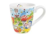Ce mug célèbre les 70 ans du parc féerique avec un design festif signé Femque & Janneke. Il transforme chaque pause en moment magique et s’intègre parfaitement à une vaisselle enfant.