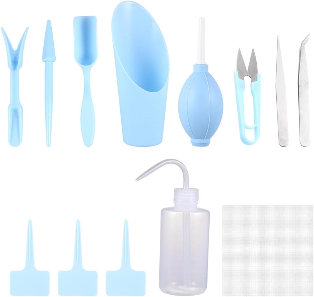Gardening Tool Set Mini Plastic 12pcs for Succulent Plants