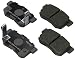 ACDelco 14D537CH Advantage Ceramic Rear Disc Brake Pad Set