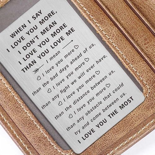 TANWIH-When-I-Say-I-Love-You-More-Wallet-Card-I-Love-You-Gifts-for-Him-Her-Anniversary-Cards-Gift-for-Men-Husband-Sentimental-Long-Distance-Presents-Valentines-Day-Gifts-Mens-Stocking-Stuffers TANWIH When I Say I Love You More Wallet Card I Love You Gifts for Him Her Anniversary Cards Gift for Men Husband Sentimental Long Distance Presents Valentines Day Gifts Mens Stocking Stuffers
