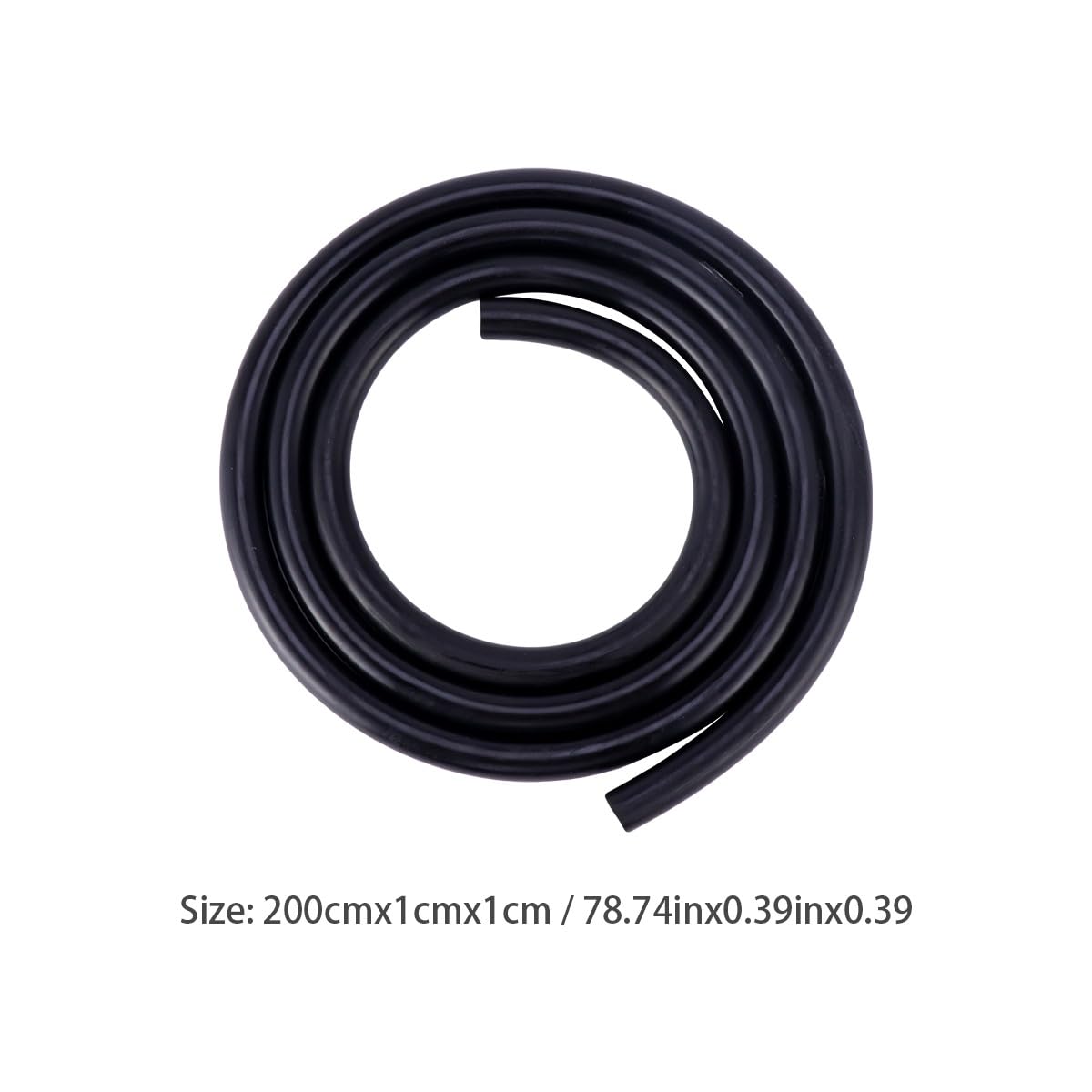 Accessoire Léger sous-Marine en de Latex Noir Chasse Naturel, Tube Élastique de 3x16 Mm de Pêche
