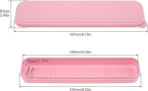 Miniatura 4 de OriGlam 1 caja de cubiertos portátil de 9.4 in / 9.29 pulgadas