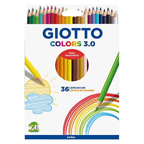GIOTTO Colors 3.0, Lapis de Cor Estojo 36 Cores