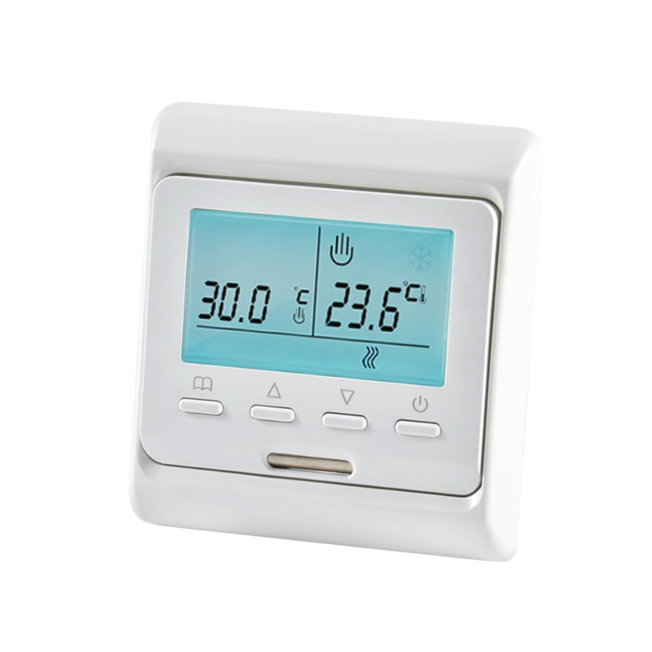 Programmierbarer Fußbodenheizungsregler LCD V706h-16a