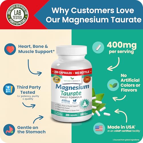 Nature's Branch Magnesium Taurate
