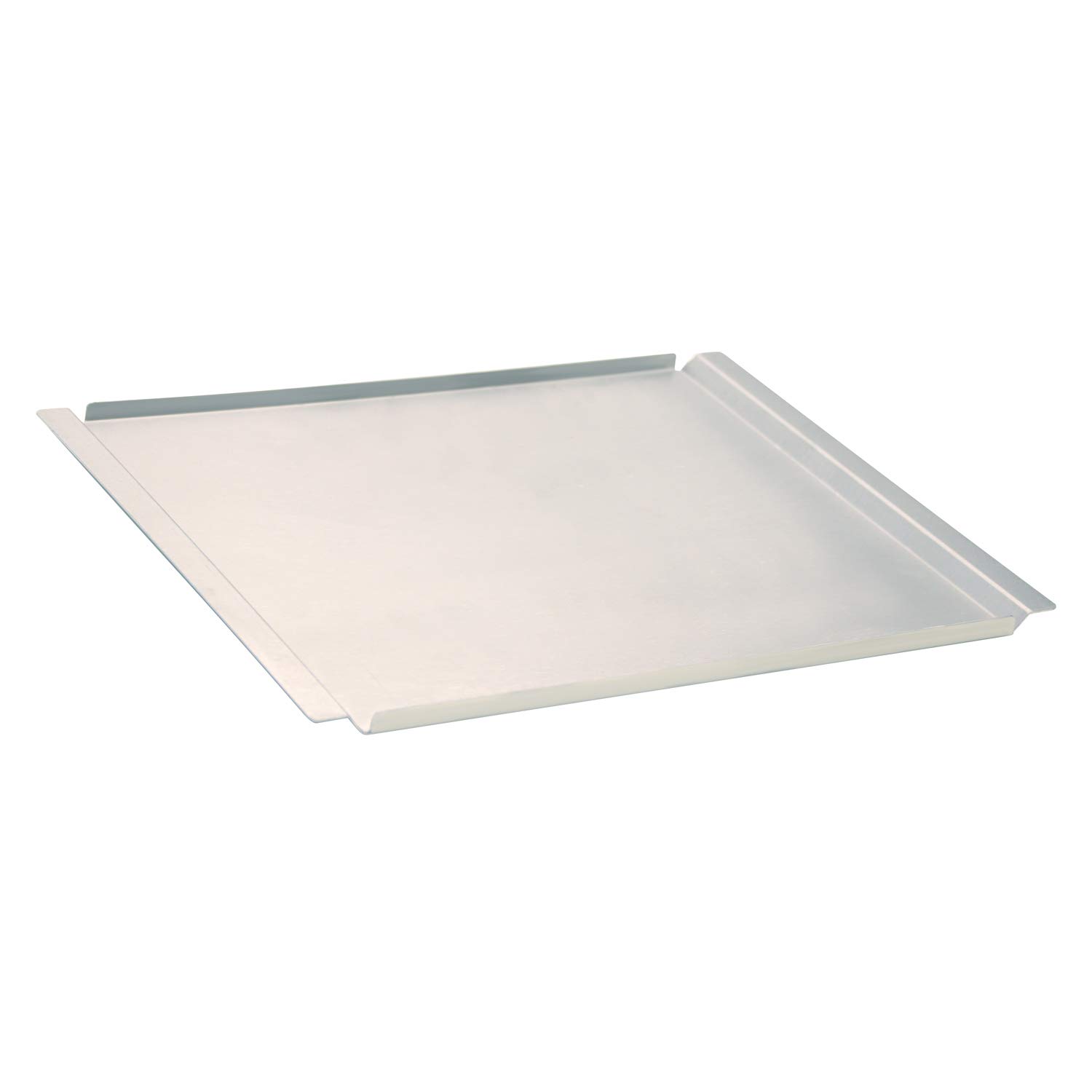 Cadco OQFSP Quarter-Size Flat Bun Sheet Pan, 3/16-Inch Sides, Aluminum (Designed to Fit Cadco Quarter-Size Convection Ovens)